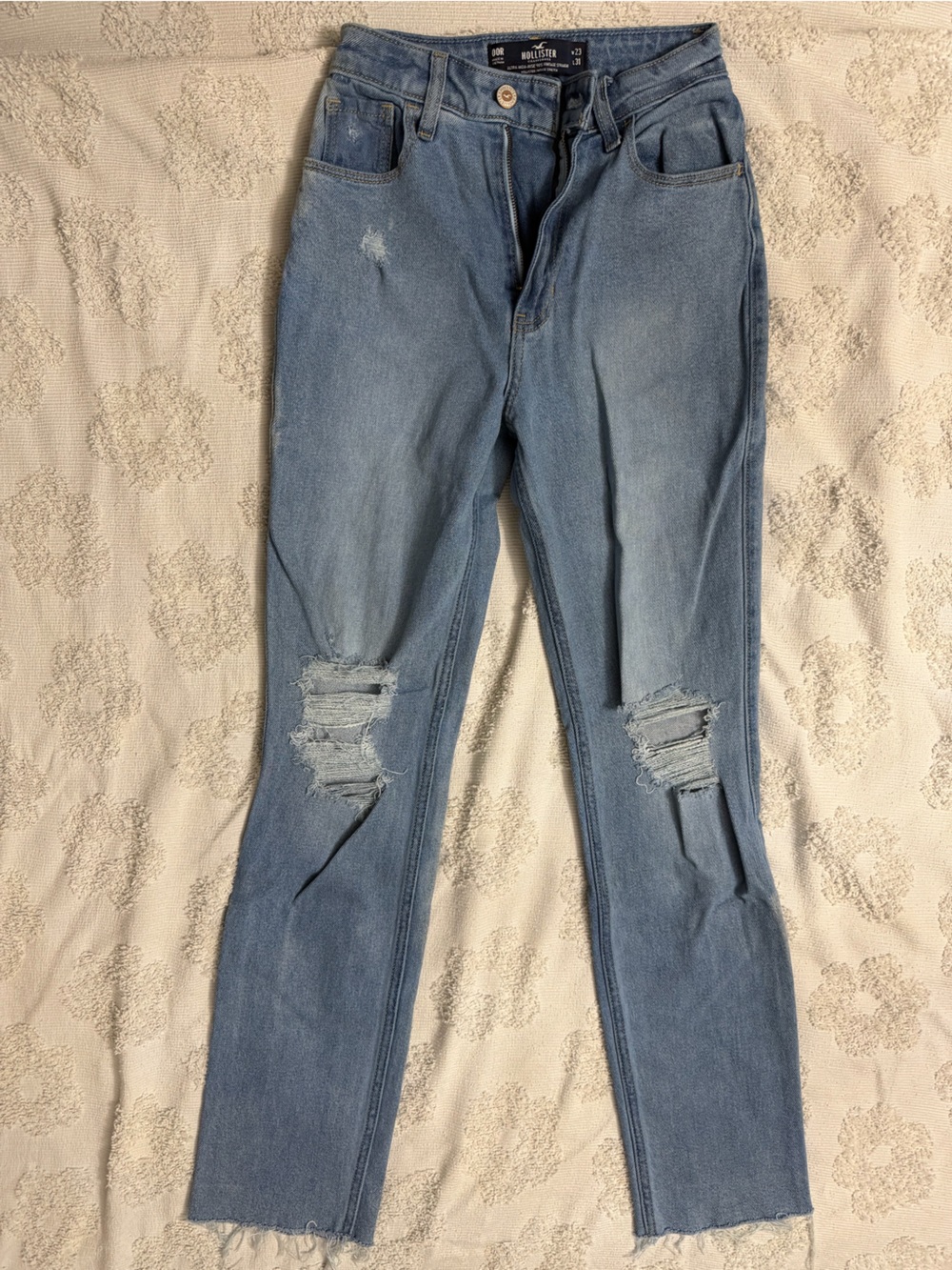 Hollister Vintage Stretch Ultra High-Rise ‘90s Vintage Straight Jeans